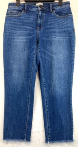 Jeans Loft Outlet - Donna Taglia 6 - Blu - Curvy Skinny Crop (4372) - Foto 1 di 19