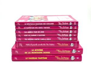 Lot de 8 Livres Books Téa Stilton Jeunes Enfants Francais French Book Lot - Picture 1 of 7
