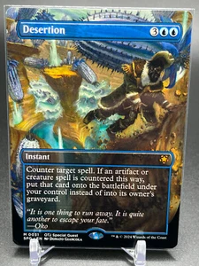 MTG Desertion 0031 Outlaws of Thunder Junction SPG Regular Mythic Showcase Completo - Imagen 1 de 2