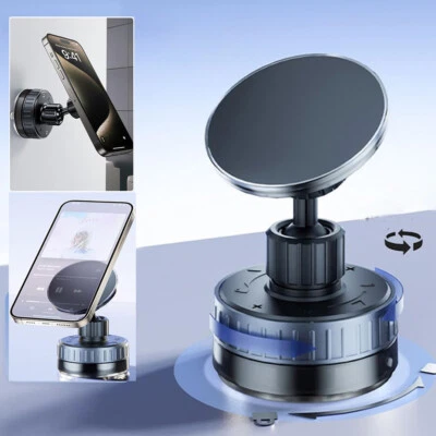Vacuum Magnetic Car Phone Holder Mount Car Accessories / Wall Table For MagSafe - Image 1 of 4
