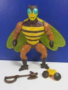 COMPLETE vintage HE MAN BUZZ OFF ACTION FIGURE MOTU masters of the universe - Picture 1 of 8