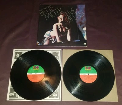 Bette Midler 2 LP set Live at Last 1977 Atlantic SD 2-9000 vg+ - Image 1 of 4