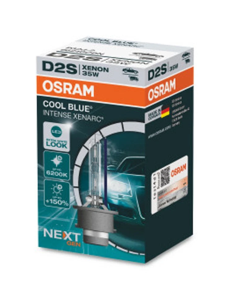 Osram 66240CBN XENARC COOL BLUE INTENSE D2S Faltschac passend für NISSAN