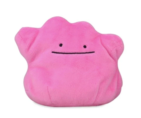 Pokemon Center Plush Ditto Stuffed Sitting Cuties - NWT Cover