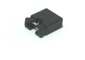 2.54mm Pin header Circuit board shunt Black micro computer Jumper Cap 200pcs - Picture 1 of 3