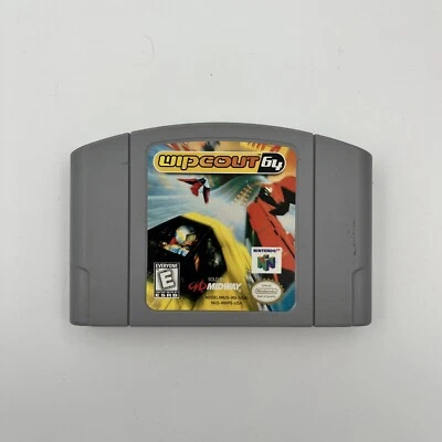 Wipeout 64 (Nintendo N64, 1998) Authentic Cart Only Tested - Image 1 of 2