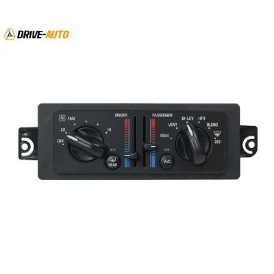 Unidad de control de clima doble aire acondicionado calentador Buick Century Fit 1999-04 10308120 10447470 Foto 1 de 4