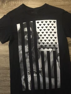 Popular Poison Flag Chick Shirt Sz Small - Picture 1 of 4