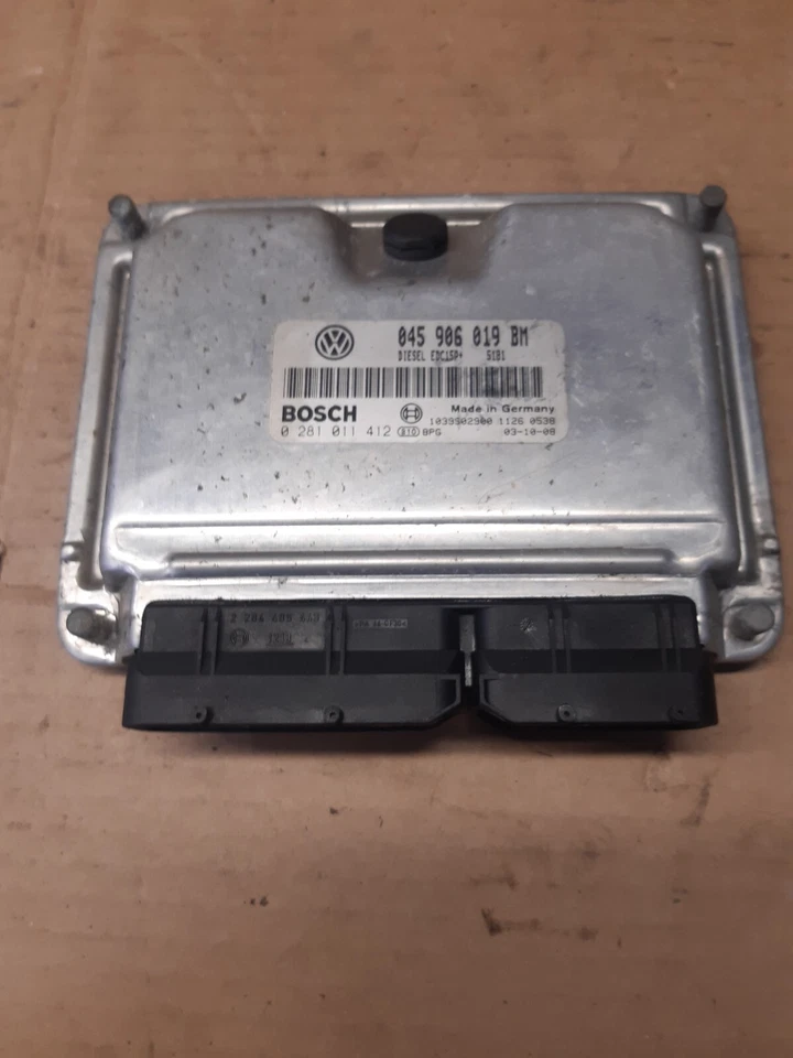 2005 SKODA FABIA 1.4 TDI DIESEL ENGINE CONTROL ECU 045906019BM - Image 1 of 2