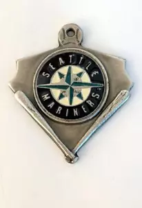 Retired- Seattle Mariners pewter pendant - Picture 1 of 3