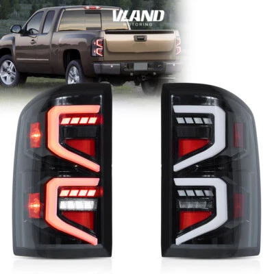 Conjunto completo de luces traseras LED VLAND para Chevrolet Silverado1500 2500/3500HD 07-13 Foto 1 de 4