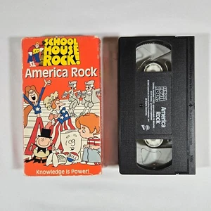SCHOOL HOUSE ROCK! America Rock KNOWLEDGE IS POWER! VHS Movie - Picture 1 of 2