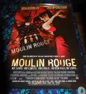 MOULIN ROUGE - ORIGINAL SS CANADIAN COMMERICAL ROLLED POSTER - 2001 - N. KIDMAN - Picture 1 of 1
