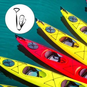 Supporto Cinghie Assistenza Poliestere Resistente Kayak Paddle Accessorio Canoa Tirare - Foto 1 di 12