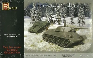 Pegasus Hobbies 1/72 de Rusia T-34/76 (x2) - Imagen 1 de 1