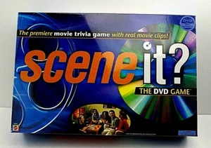 Mattel Scene it? Movie Trivia Das DVD Spiel 2003 echte Filmclips versiegelt neu - Bild 1 von 3