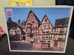 Rompecabezas vintage sellado Rainbow Works Miltenberg, Alemania 1000 piezas - Nuevo - Imagen 1 de 4