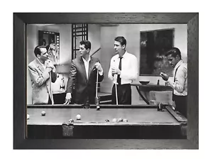 Rat Pack No Muppets Sinatra Martin Lawford Davis Hollywood Icons Poster Cinema - Picture 1 of 5