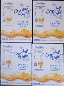 4x Bastoncini Cristallo Luce On The Go Alba Classico Arancione - 30 ct ciascuno 8/26 - Foto 1 di 4