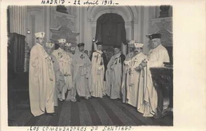 España - MADRID - Los Comendadores de Santiago - REAL PHOTO 22 Abril 1913 - Bild 1 von 2