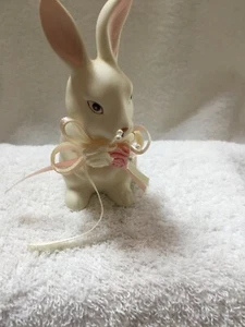 PRICE PRODUCTS RABBIT 1988 With Flowers Easter Collectible  - Picture 1 of 5