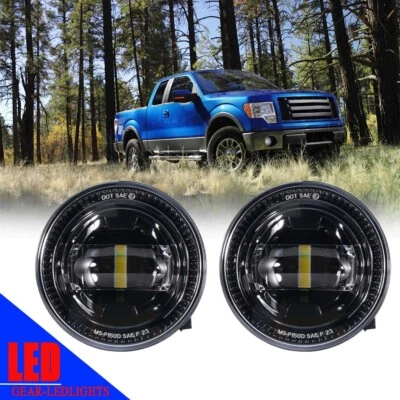 Luces antiniebla LED luces de conducción para parachoques Ford F150 2009 2010 2011 2012 2013 2014  Foto 1 de 4