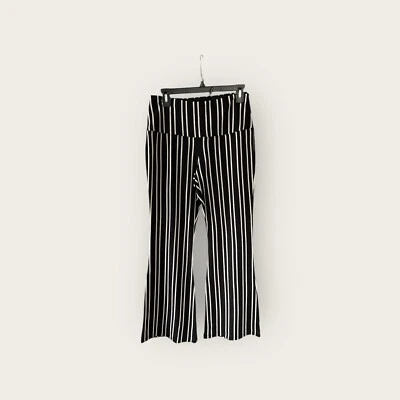 Pantalones de punto acampanados Athena Marie control abdominal discoteca para mujer medianos nuevos Foto 1 de 4