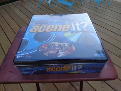 NEW Scene It ? Movie Edition The DVD Game  Game Pack - Sealed Metal Box - Image 1 of 4