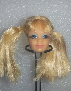 (Head Only) Mattel #1118 TNT PJ~*~Rooted Lashes~*~Blonde Hair - Picture 1 of 6