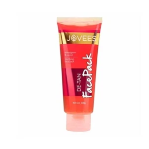 Jovees Herbal De-Tan clarifying Face Pack 100g Tan Removal Bright & Glowing look - Picture 1 of 2