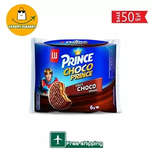 6 Pieces X Lu Prince Choco Prince Biscuit (28.5g) شوكو برنس بسكويت - Picture 1 of 3