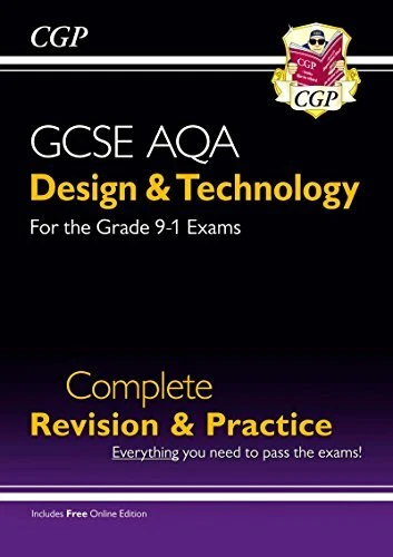 New Grade 9-1 Design & Technology AQA Complete Revision & Practice (with Online - Image 1 of 1