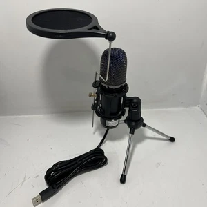 Elegiant Portable Plug & Play Condenser UBS Silver Microphone EGM-04 K38 8- Bit - Picture 1 of 5