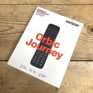 Orbic Journey Verizon Prepaid 4g LTE Flip Phone - Black New Sealed In Box - Picture 1 of 9