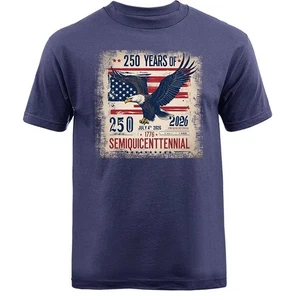 Camiseta Patriótica 250 Años del Día de la Independencia Americana Bandera de Estados Unidos 4 de Julio - Imagen 1 de 17