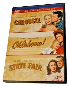20th Century Fox Carousel / Oklahoma! / State Fair. Triple Feature 3 DVD Set - Bild 1 von 5