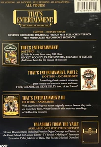 Thats Entertainment - Trilogy Giftset (DVD, 2004, 4-Disc Set) - Picture 1 of 1