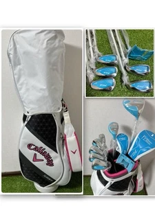 PLATINUM GOLF Ladies' Half 8 Clubs ＆ Callaway Solaire Caddy Bag Set Right-Handed - Picture 1 of 9