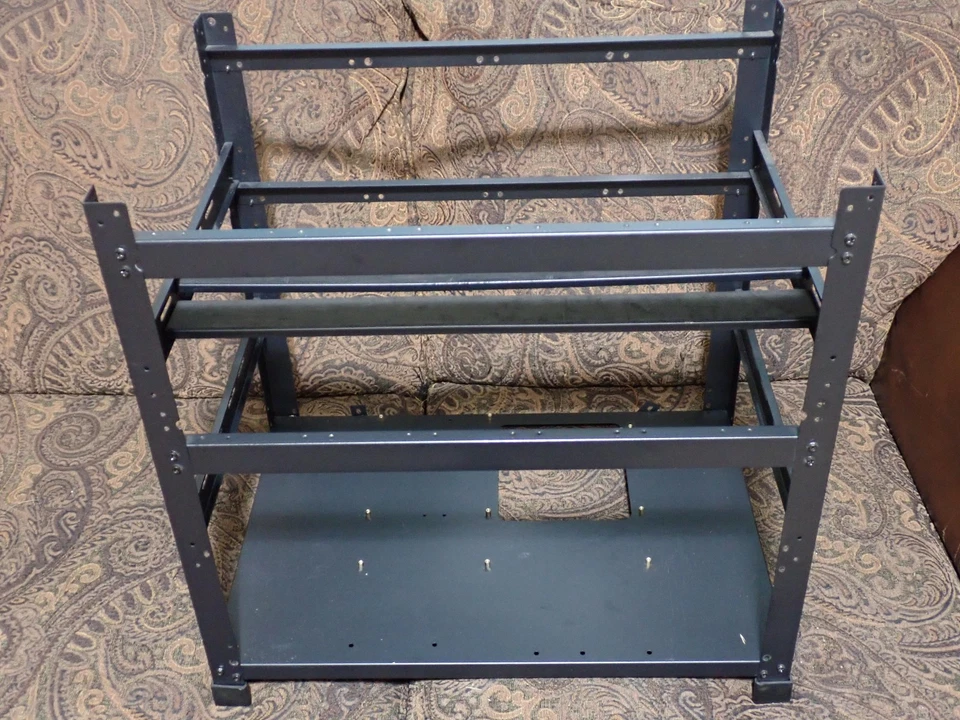 Mining Rig Computer Chassis, AI LLM Machine Learning, 12 GPU, Two Levels. - Image 1 of 1