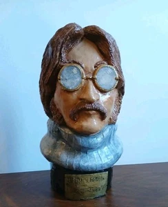 BUSTO GRANDE VINTAGE DE JOHN LENNON CERÁMICA SÓLIDA - Imagen 1 de 5