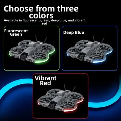 LED Light Strip Waterproof for DJI Neo 2 Enhances Night Flight Visibility - Image 1 of 4
