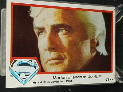 1978 Topps Superman The Movie No 69 Marlon Brando as Jor-El - Image 1 of 2