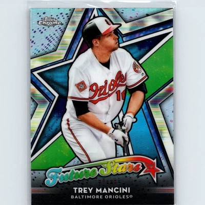 2018 Topps Chrome - Future Stars Trey Mancini #FS-16 - Baltimore Orioles - Image 1 of 2