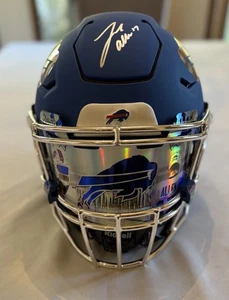 🔥Josh Allen Signed Chrome In-lay F/S Speedflex Beckett COA🔥 - Picture 1 of 5