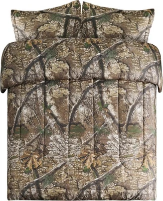 VISI-ONE RealTree Camo Comforter Set – All-Season Microfiber Décor Bed Set - Image 1 of 4