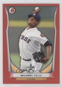2014 Bowman Draft Top Prospects Red /5 Michael Feliz #TP-76