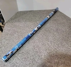 Justin Bieber Vintage Christmas Wrapping Paper 60 Sq.Ft. Sealed In Plastic - Picture 1 of 8