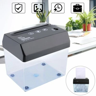 Aktenvernichter CD Aufsatz Papierschredder Schredder Reißwolf Shredder DHL - Bild 1 von 4