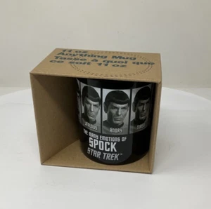 Star Trek SPOCK Mug - 2017 Collectible "Many Emotions of Spock" Coffee Cup - Picture 1 of 6