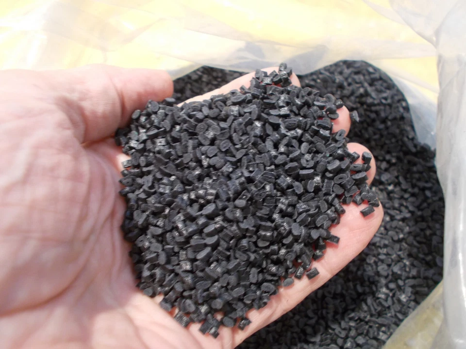 1.5 LB NEGRO NYLON PLÁSTICO RESINA PELLETS material de moldeo por inyección 80G33HS1L Foto 1 de 1
